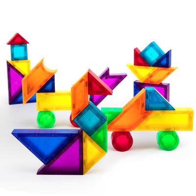 China Wonderful Gift Magnetic 3D Tangram Kids Toys BEND Montessori Toys Games Jigsaw Puzzle Baby Educational Toys for sale