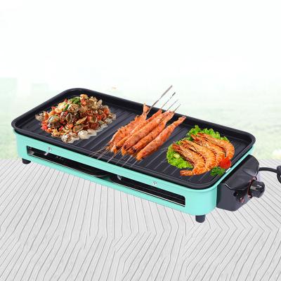 China 2021 Hot Selling Portable Outdoor Digital Barbecue Rotisseries Grill Indoor Electric Smokeless Grill for sale