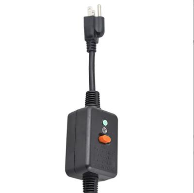 China Other Slot 15A Standard Leakage Protection Plug USA Japan Waterproof Power Cord Quick Power Off Safe And Reliable for sale