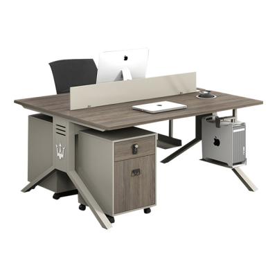 China Modern Supply Office Table End Staff Accommodation Workforce Administrative Staff Table for sale