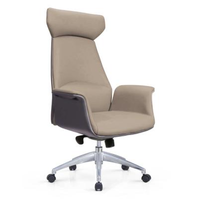 China Factory Supplier Adjustable Office Chair Wholesale Prices (Height) Leather Office Chair for sale