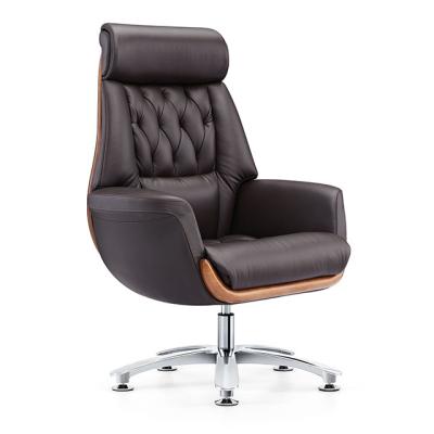 China (Size)Components Adjustable Leather Office Chair Chairs Commercial Office Used for sale