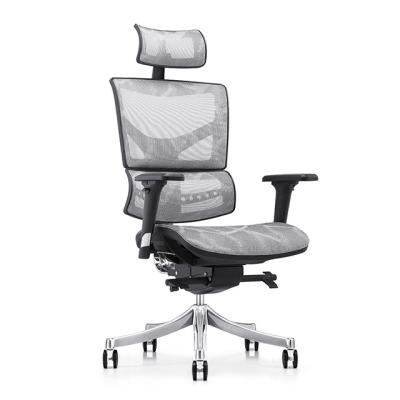 China Ergonomic Office Height(Height)Adjustable Office Furniture Commercial Computer Chair Executive Black Rotating Desk Chairs Mesh Chair for sale