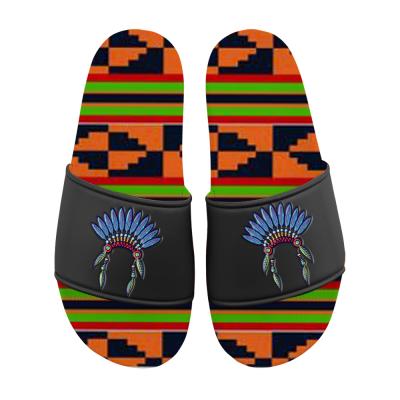 China Slides Africa Slipper Sandals PVC Sweat-absorbent Sheet For Logo Slippers Model Men High Quality Workmanship for sale