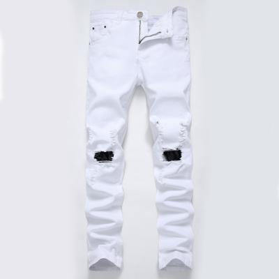 China Multi-colors men's breathable jeans pants good quality mens pants jeans wear denim fashion tapered skinny ripped distressed skinny jeans for sale