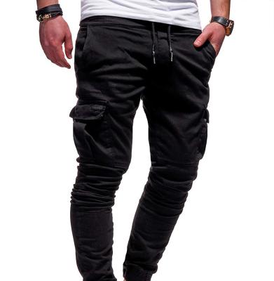 China Wholesale Anti-wrinkle Men Slim Fit Stretch Tactical Pants Cargo Pants Streetwear Cargo Pant Color Block Cargo Pants Men for sale