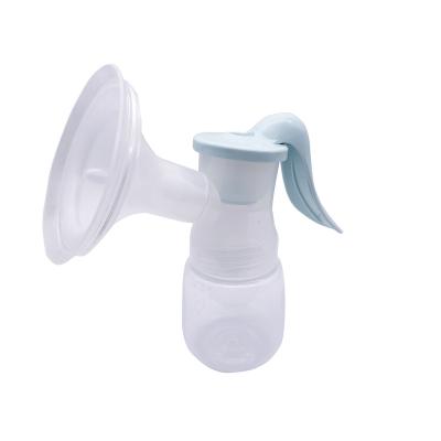 China New BPA Free Manual Silicone Breastfeeding BPA Free Portable Breast Pump for sale