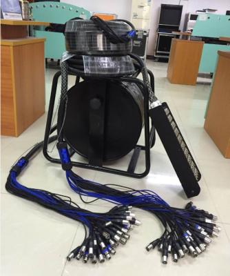 China Isolation Audio Stage Box with Snake Cable 40 Channels XLR for sale