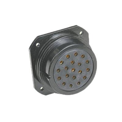 China Commercial 19pin Socapex Panel Mount Male And Female Chassis Outlet Sockets for sale