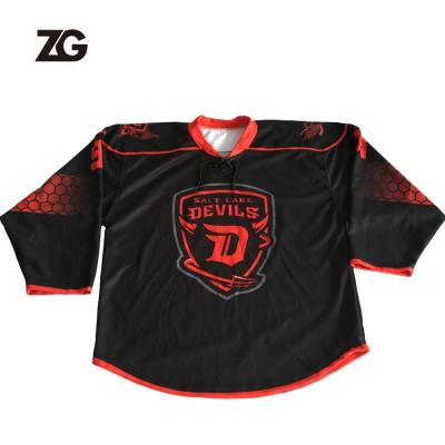 China Wholesale Custom Jackets Australia Ice Hockey Jersey Cheap Sublimated Custom White Team Set Ice Hockey Jersey for sale