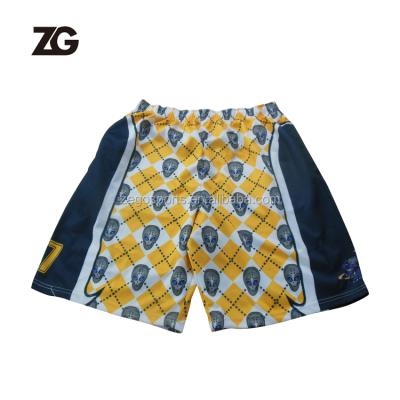 China Dryfit / Breathable Factory Cheap Price Customized Lacrosse Uniform Shorts for sale