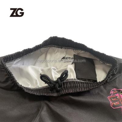 China Customized Sublimation Sports Antibacterial Team Club Rugby Shorts Inside Pocket Rugby Shorts for sale