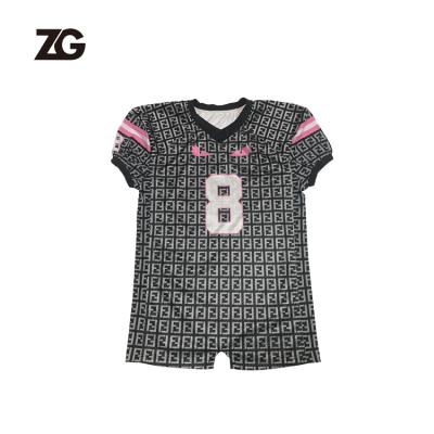 China Breathable Custom American Football Uniforms , Custom Football Jerseys , Tackle Twill Sublimated Uniforms for sale