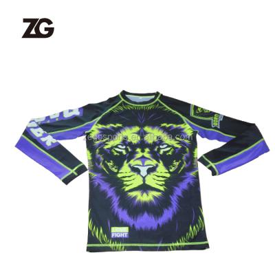 China Dryfit / Factory Price Wholesale OEM Breathable Design Digital 3D Printing Rashguards for sale