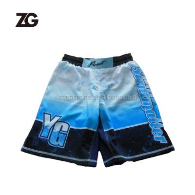 China Dryfit / Breathable Factory Price Wholesale OEM Design Digital Printing Muttahida Majlis-e-Amal Shorts Fighting Wear for sale