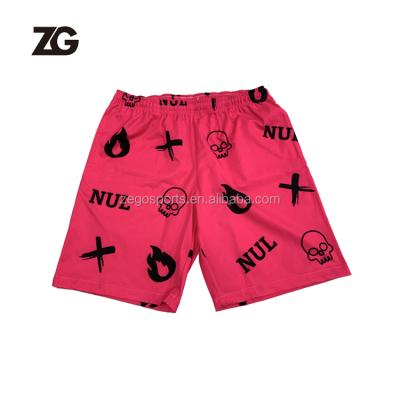 China Sublimation Polyester Sustainable Custom Mens Beach Shorts Loose Shorts For Mens Summer Wear for sale