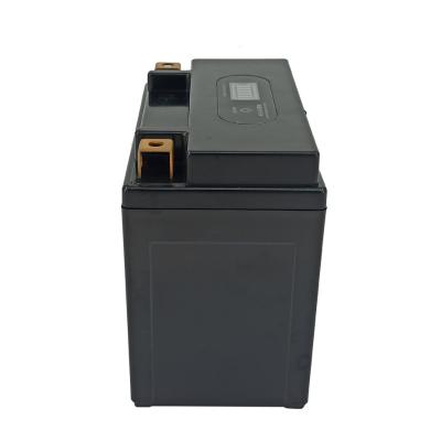 China ATV High Performance Lithium Motorcycle Battery 12V14Ah IEC62133 With Indicator for sale