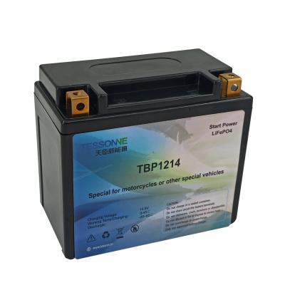 China 179Wh 12v 14ah Lithium Ion Motorcycle Battery for sale