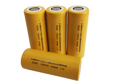 China Litio Ion recargable de la célula de batería Lifepo4 26700 ciclos de 3,2 voltios 4000mAh 2000 en venta