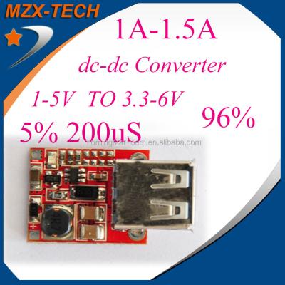 China Mobile DC Converter Step Up Booster Module 1-5V To 5V 1A USB Charger for sale