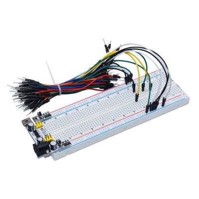 China NEW MB-102 MB102 Breadboard 400 830 Point Solderless PCB Bread Board Test Develop DIY For Arduino Lab SYB-830 SKU-N16 for sale