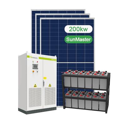 China Best Selling 500KW 1Mw Commercial Product Inverter Power Station Lithium Off Grid Solar Power System for sale