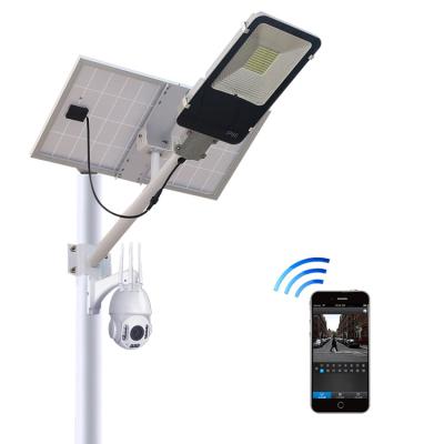 China Garden WIFI Single Camera 50W 100W 300W 200W 150W Garden Lemp Warm White Outdoor Led Solar Street Lights for sale