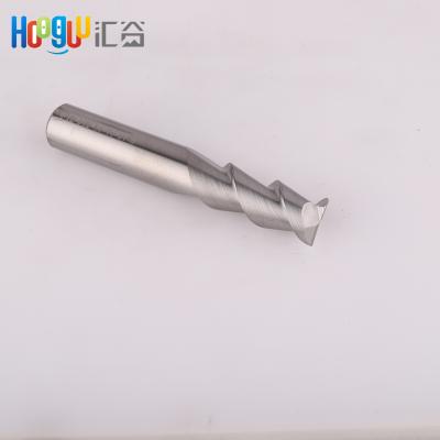 China CNC Cutting HRC50 2 Flute Tungsten Aluminum Alloy Aluminum Coating Steel Milling Cutter With 50mm for sale