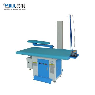 China Steam energy recycling using industrial clothes ironing table with steam generator price for sale