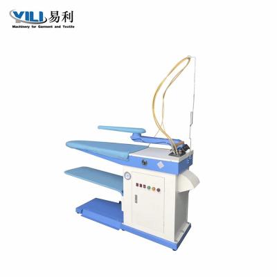 China Convenient And Energy Saving Industrial Iron Press Vacuum Clothes Laundry Ironing Table for sale