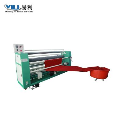 China textile & Straight Garment Maker and Twill Fabric Rolling Machine with Edge Alignment Control Function for sale