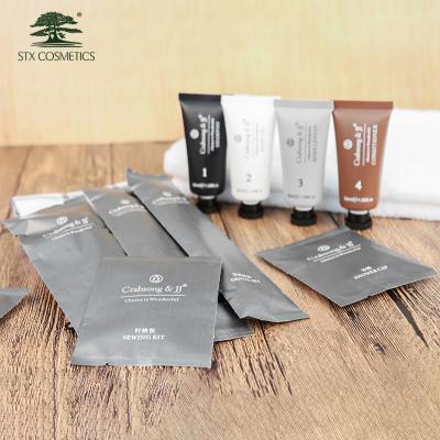 China Amenities Sets for 4 Stars Eco-Friendly Custom Boutique Hotel Spa Hotel Guest Room Toiletries Free Sample Amenities Set Hotel Supplies for sale