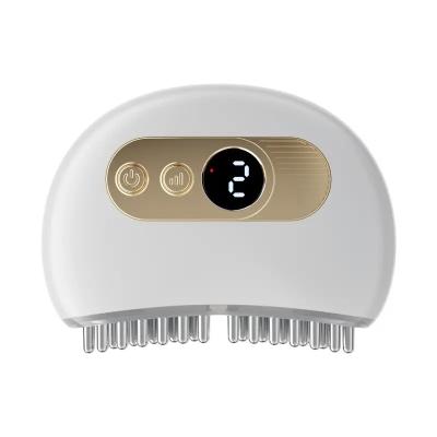 China Body Microcurrent Skin Therapy Guasha Comb EMS Face Massager 9 Level Heat Tip Electric Gua Sha Scraping Tool for sale