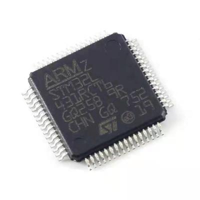 China New original genuine IC package LQ FP64 standard MCU STM32L431RCT6 32-bit microcontroller for sale