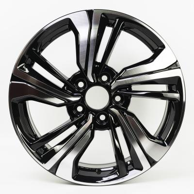 China Hot Factory Car Aluminum Alloy Wheels 17 18 19 Inch Replica Wheel Rims For Honda Civic for sale