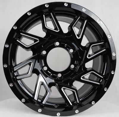 China Aftermarket rim JT211 4x4 6x1397 off road wheels 16 18 20 inch 6 holes suv car rims for pickups for sale