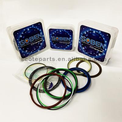 China SCOTE factory hydraulic repair seal kits boom/arm/bucket seal kit cylinder seal kits excavator seal parts for sale