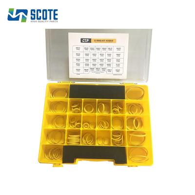 China SCOTE Excavator Rubber O-Ring Kit 4C8253 O-ring Box for sale