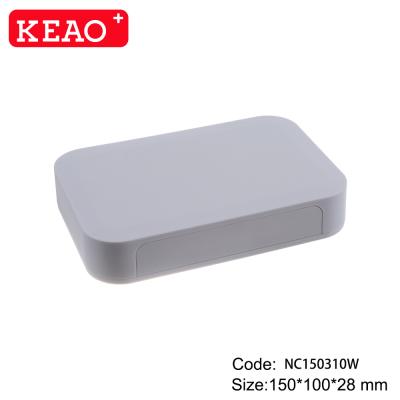 China ABS plastic wifi network router enclosure plastic box network enclosure like TAKACHI outdoor network switch enclosure case NC150310W for sale