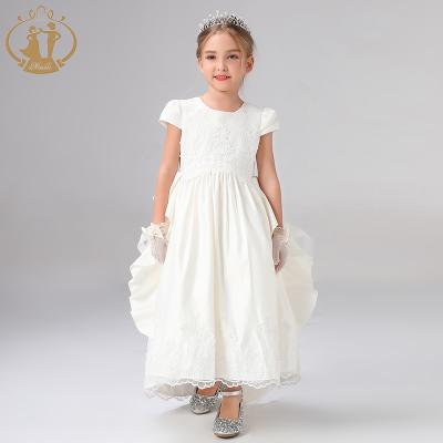 China Breathable Nimble Formal Wedding Kids Party Wear Girl Dress 9 Years Beautiful Party Girls Dresses for sale