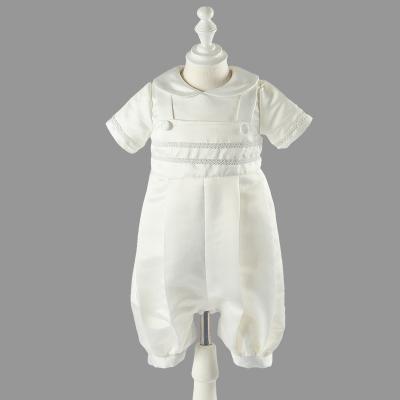 China Formal in Baptism Running Babe Romper Boys Suits Baby wear 3M 6M 9M 12M for sale