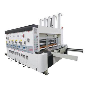 China machinery & HQYKM-1224Good Material Price Cardboard Box Flexo Printing Slotting Die Cutting Machine for sale