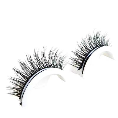 China 2021 Long Natural Popular Newly Developed Self Adhesive Eyelashes No Glue No Magnet The Most Convenient False Strip Eyelashes for sale