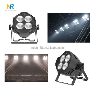 China Easy Installation RUIEN Step Lighting 4 Eyes 4x50w 200W COB Blinder LED Warm Cool White Par Light for sale