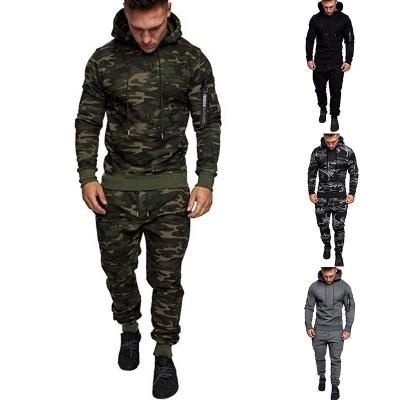 China Anti-Wrinkle Sports Suits Men Plain Cotton Sweat Suits Wholesale Jogging Tracksuit Suits China Manufacturer Custom High Quality for sale