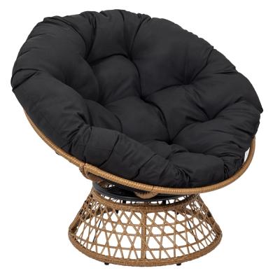 China Modern Hot Sale Outdoor Round Cradle Cushion Hanging Chair Rattan for sale