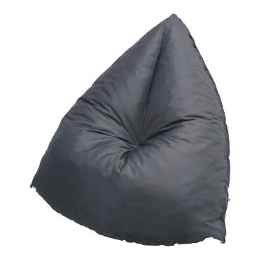 China Reclining Pouf Pipe Gray Fonce Kids Filling Bean Bag Sofa for sale