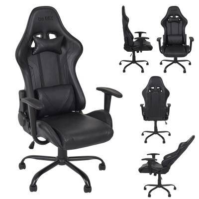 China Modern Black Faux Leather PU E-sport Gaming Chair for sale