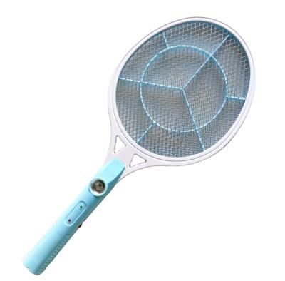 China Durable Electric Rechargeable Powerful Mosquito Swatter Household Large Mosquito Swatter With Light for sale