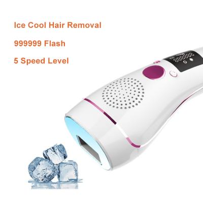 China Handheld Hair Removal Home Use Mini Hair Removal Machine Diy Logo Ipl Laser Device Ice Cool Laser Hair Removal for sale